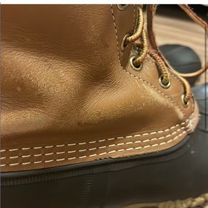 L.L Bean duck boots